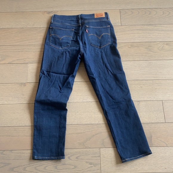 NWOT Levi Strauss & Co 724 High rise straight crop, size 30 - Picture 5 of 6